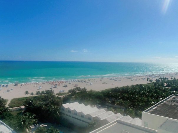 Miami ocean drive beach