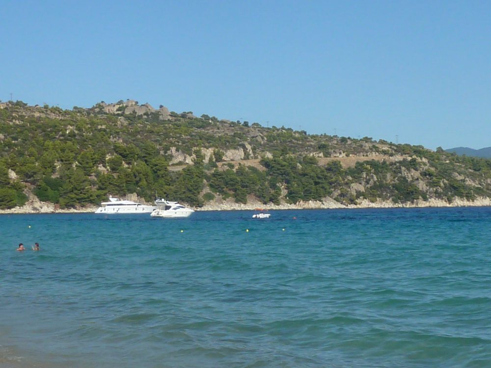 Greece Halkidiki Sithonia second peninsula Agios Ioannis beach