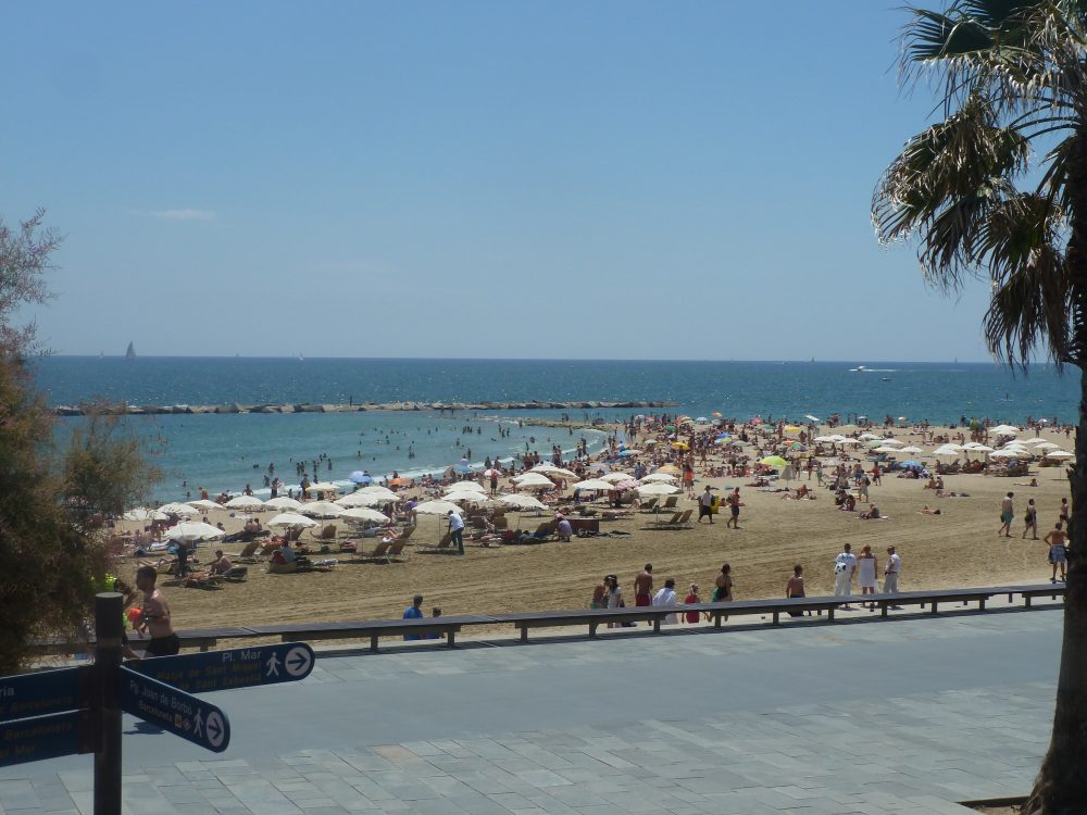 Spain Barcelona beaches