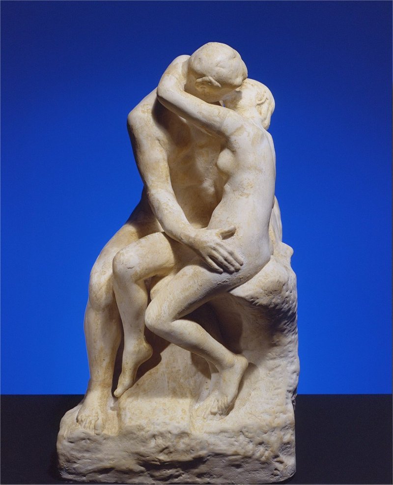 world's most popular statues the Kiss by Auguste Rodin