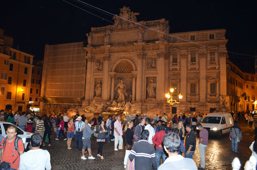 Rome piazza