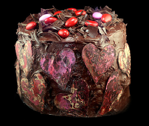 best chocolate valentine's cake