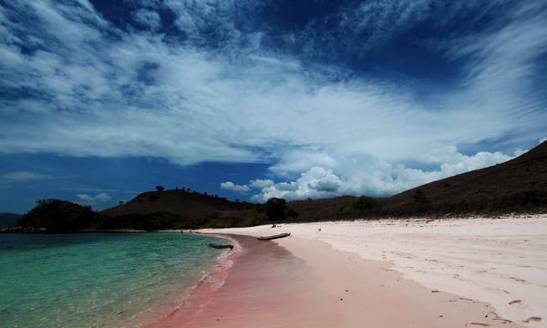 beautiful pink beaches Komodo National Park – Indonesia