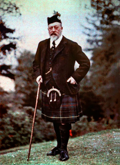 Only Color Photograph of King Edward VII (1909)