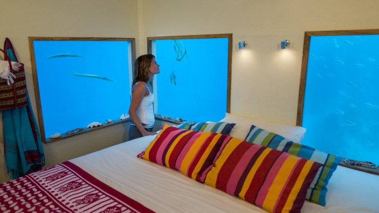 Africa's First Underwater Hotel Room Manta Resort 4