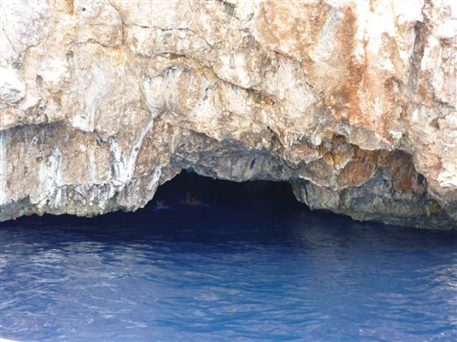 Beautiful Cave in Greek island 5
