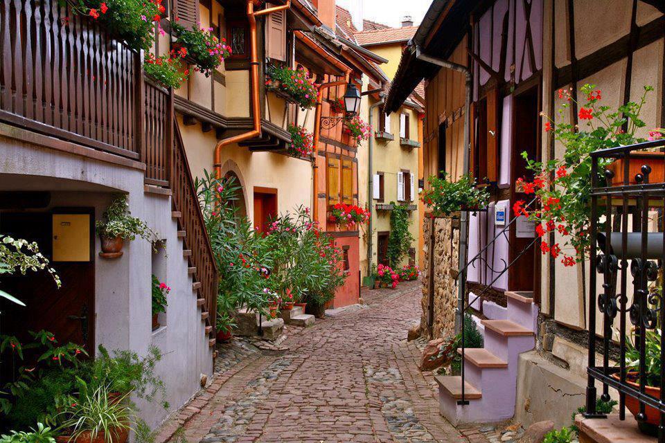 amazing paths around the world Eguisheim, France