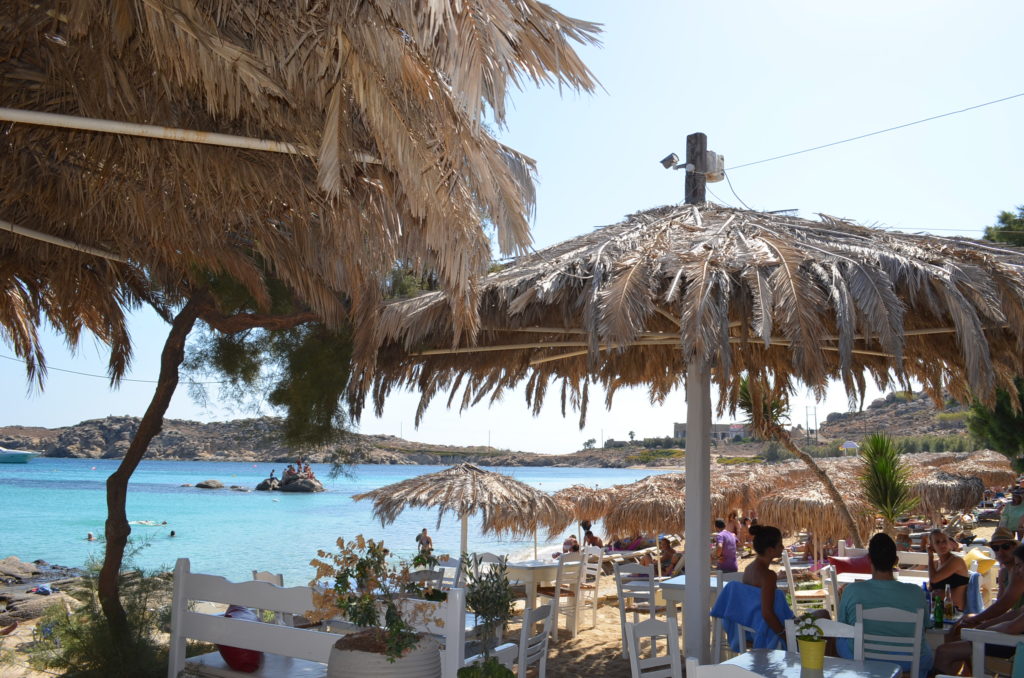 interesting things to see in Greek island Mykonos, paraga beach 5