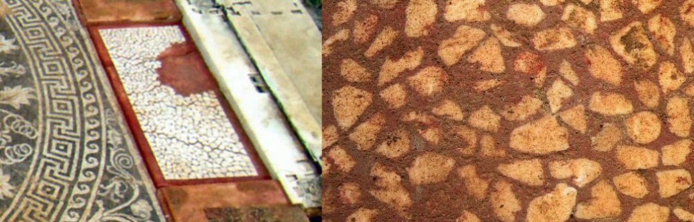 parallels between Verginas tombs and the new finds at Amphipolis, floor