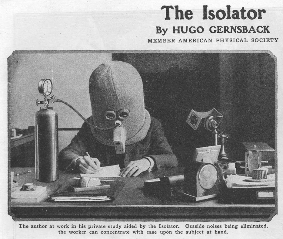 strange inventions from the past, isolator
