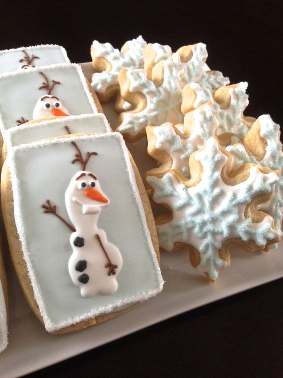 the cutest olaf cookies 6
