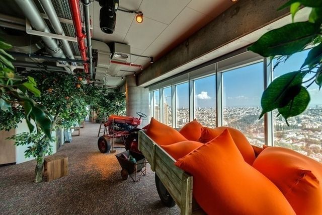 best working environment, Google office in Tel Aviv