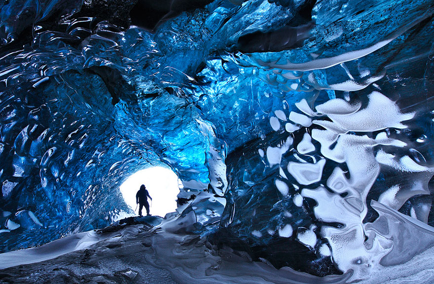 world's most impressive caves, Iceland