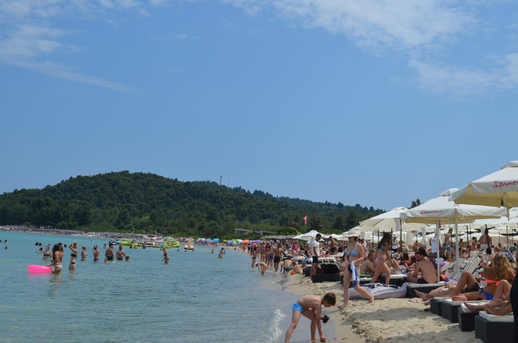 Greece Halkidiki Paliouri beach, best beach bar in Halkidiki Cabana 8