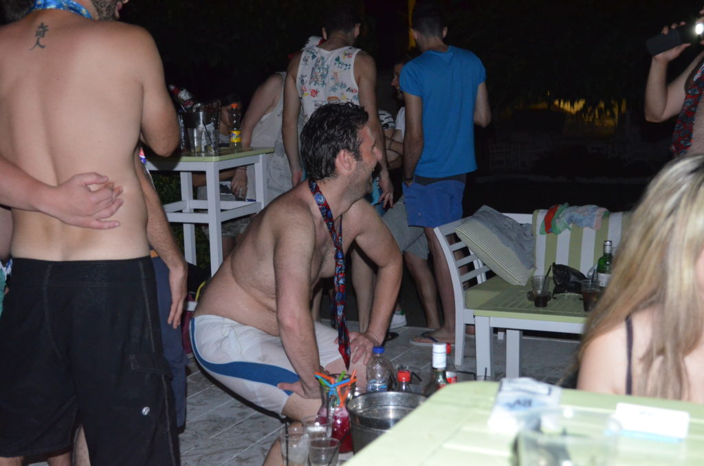 Summer time in Kassandra, Halkidiki-Greece-bachelor party