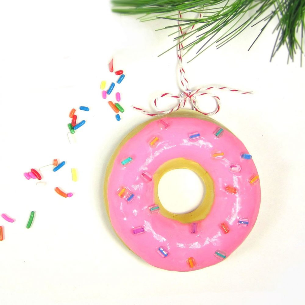 unusual holiday handmade crafts, donuts