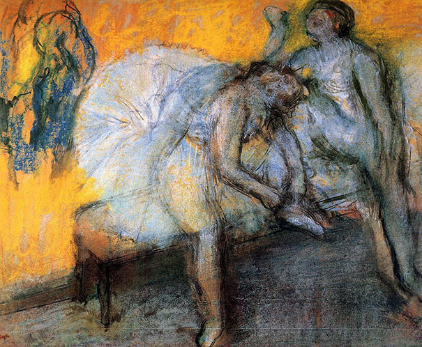 art history, most popular paintings done by famous painters, Degas