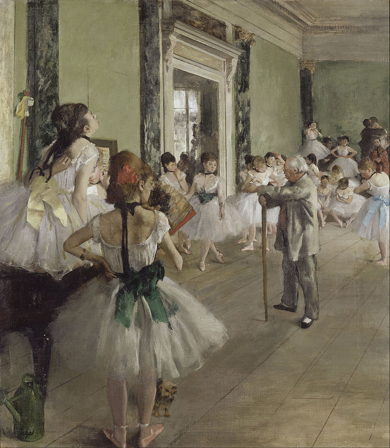 art history, most popular paintings done by famous painters, The dance class