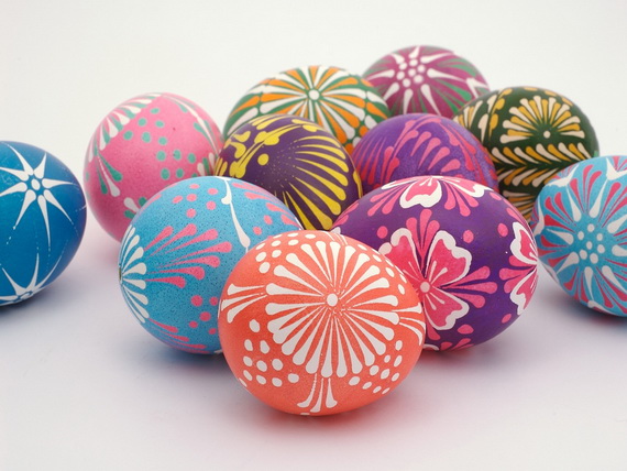 fun ideas to color easter eggs 14