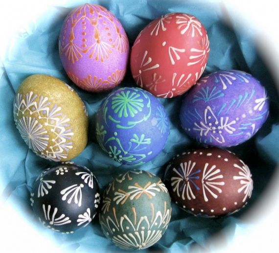 fun ideas to color easter eggs 11