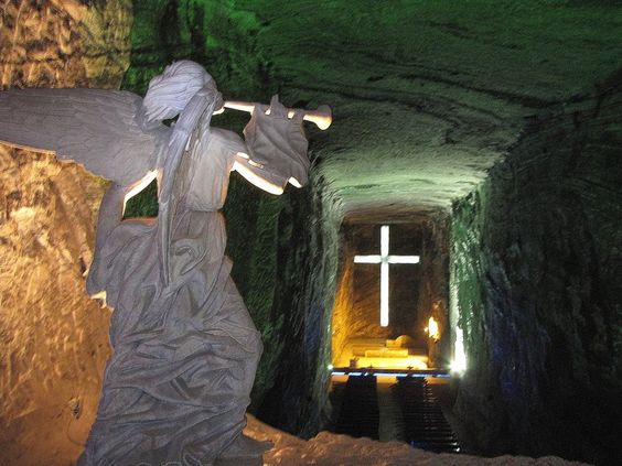 salt cathedral in Zipaquirá, Columbia 3