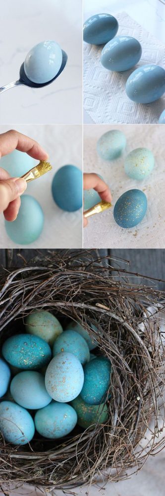 fun ways to dye easter eggs, robin