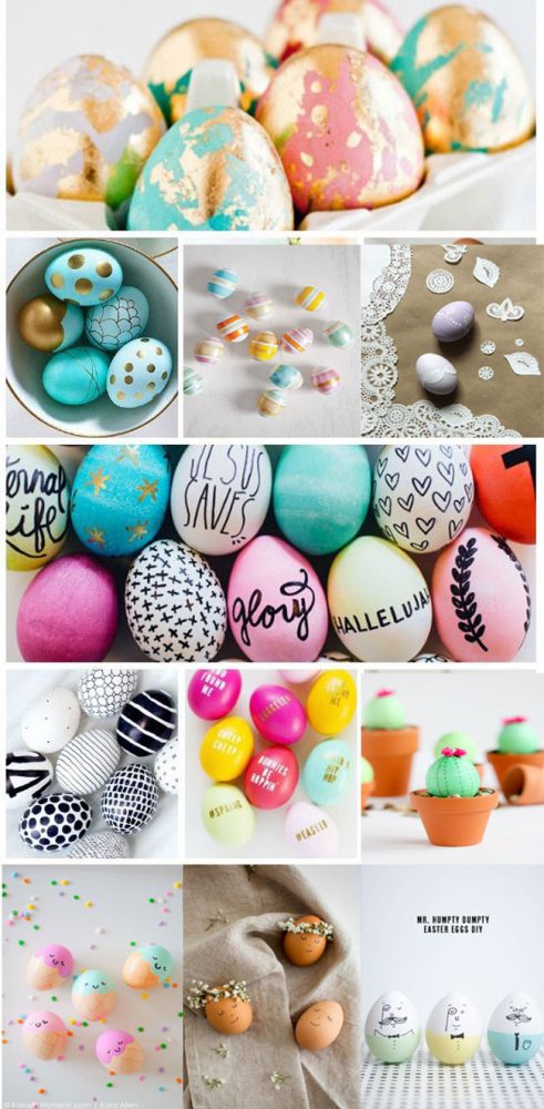 40 fun and creative ways to dye easter eggs