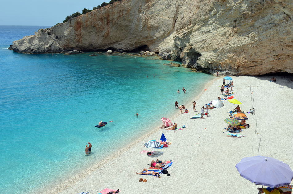 most popular beach in Lefkada island, Greece 12