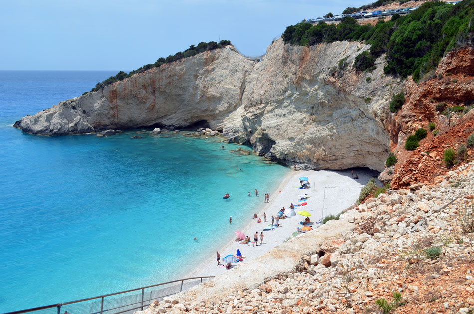 most popular beach in Lefkada island, Greece 13