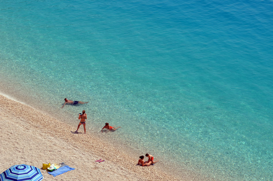 most popular beach in Lefkada island, Greece 5