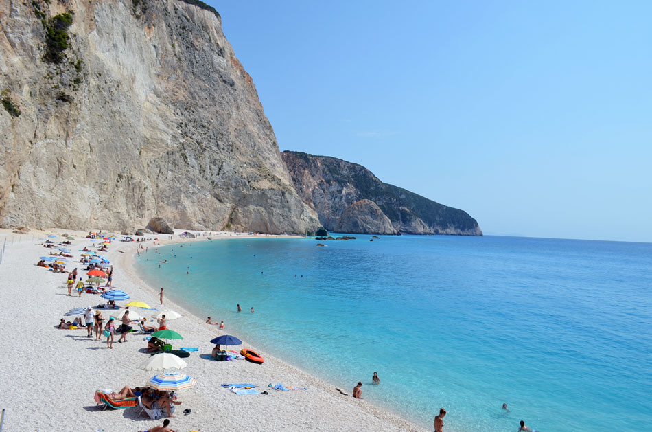 most popular beach in Lefkada island, Greece 8