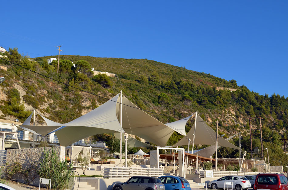 the best beach bar in Lefkada, areia