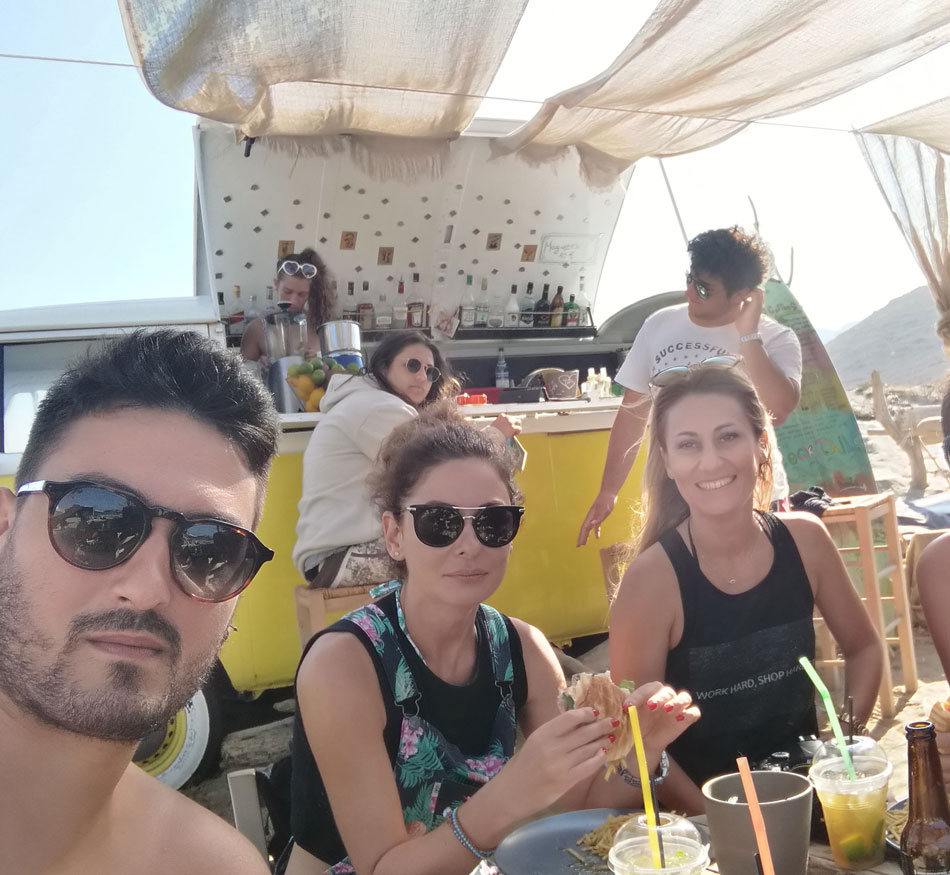 the best beach bar in Greece, Tinos 13