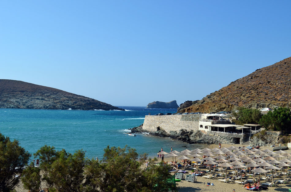 the best beach bar in Greece, Tinos 4