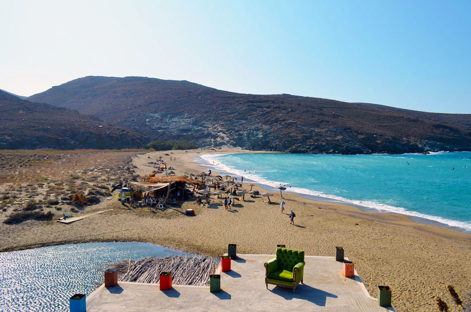 the best beach bar in Greece, Tinos 15