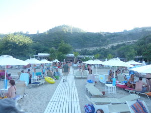 Greece Halkidiki middle peninsula akti oneirou beach 2