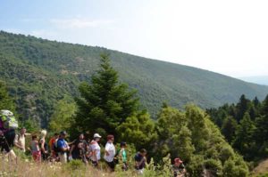 walking on the mount Olympus, Greece 2