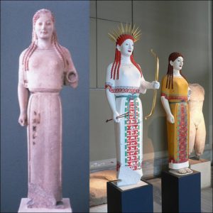 the original colors of ancient Greek and Roman sculptures 17