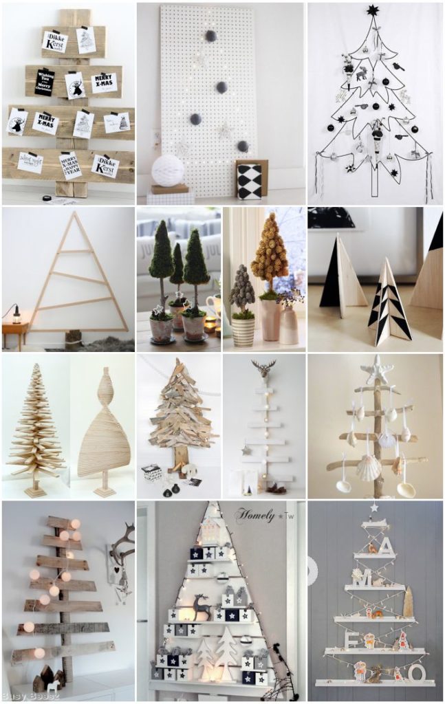 40 DIY Creative and Inspiring Christmas Trees - moco-choco