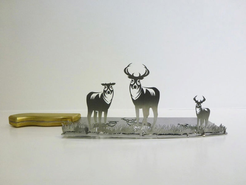 Incredible carved silhouette sculptures by Angela Li