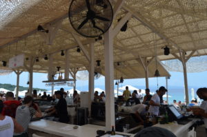 Greece Halkidiki Paliouri beach, best beach bar in Halkidiki Cabana 5