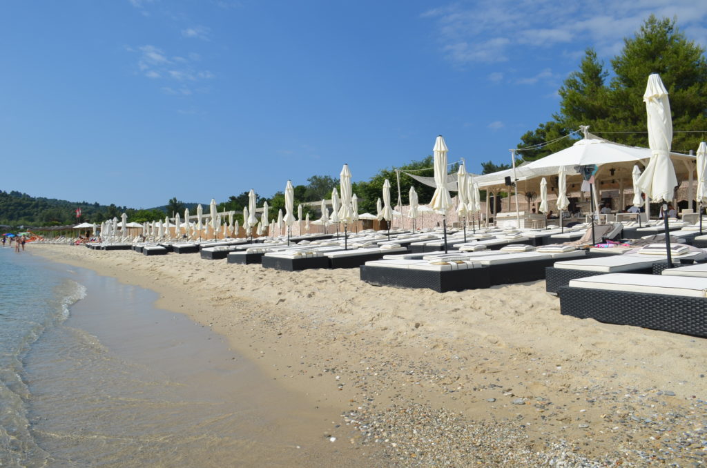 Cabana Beach Bar, Paliouri Beach-The Most Luxury and Popular Beach Bar ...