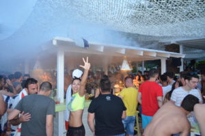 Summer time in Kassandra, Halkidiki-Greece-nightlife