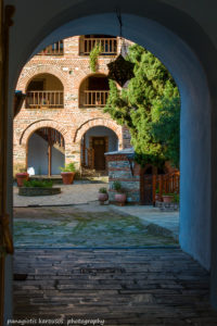 architectrure of the monasteries of Athos, Chalkidiki 3