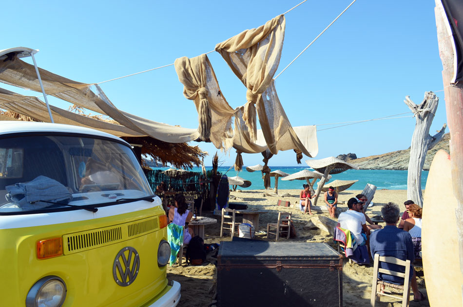 the best beach bar in Greece, Tinos 9