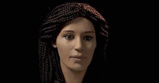 real faces of historical people, Meritamun