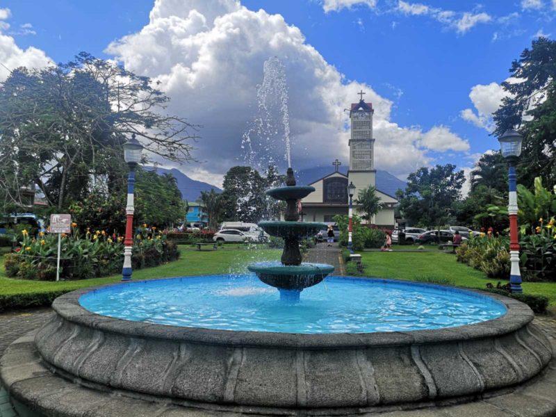 La Fortuna Fountain Costa Rica